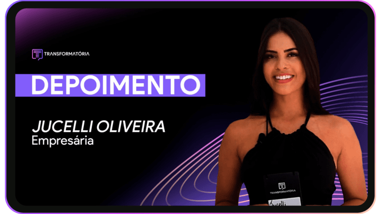 Depoimento em vídeo de Juceli Oliveira