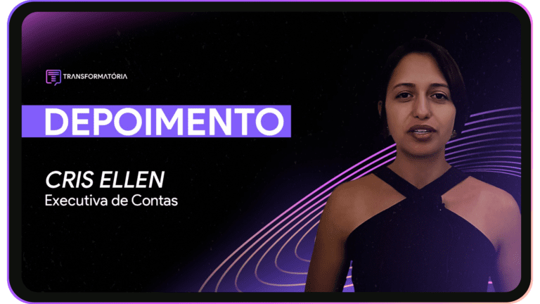 Depoimento em vídeo de Cris Ellen