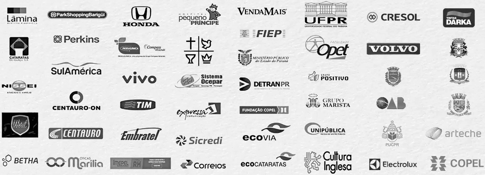 Empresas que a Transformatória atende