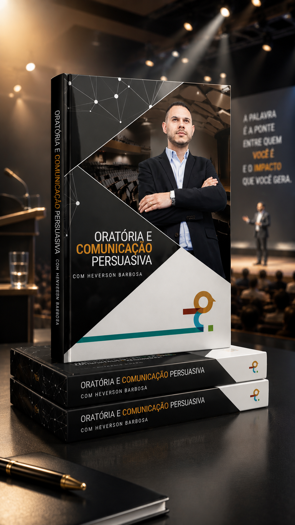 Home 31 Livro Oratória e Comunicação Persuasiva, de Heverson Barbosa